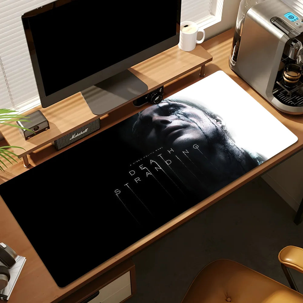 Mouse Pad Anti-fray Home Custom S S-Stranding Game Ergonomic Office Rubber Large Death Desk Mat Keyboard PC Non-slip