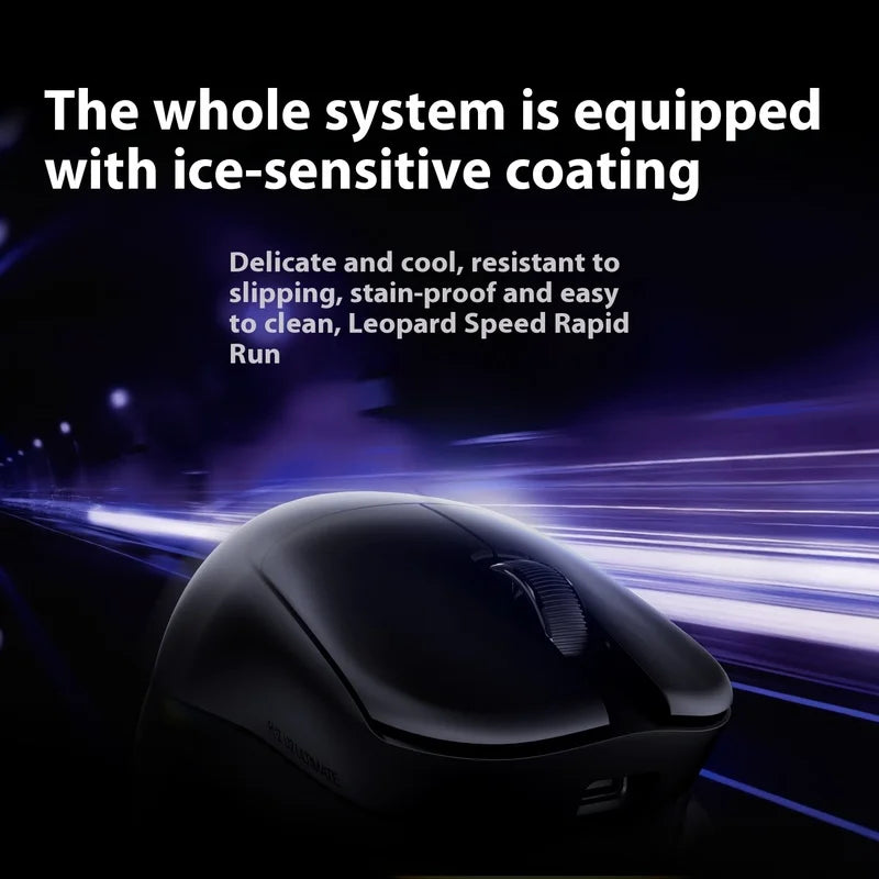 New Atk Lietong U2 Lightweight Wireless Bluetooth Mouse For Gaming Computer Office Ergonomic Design Triple Mode Specialty Mouse
