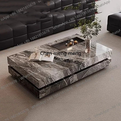 A55 Moving Luxury Coffee Table Bedroom Modern Living Room Decoration Moving Side Table Writing Couchtisch Chinese Style Furnitur