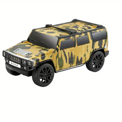 New Business Car Model Portable Bluetooth Wireless Stereo Speaker Lights Flash Playback TF CARD FM Radio Selfie TWS soundbar