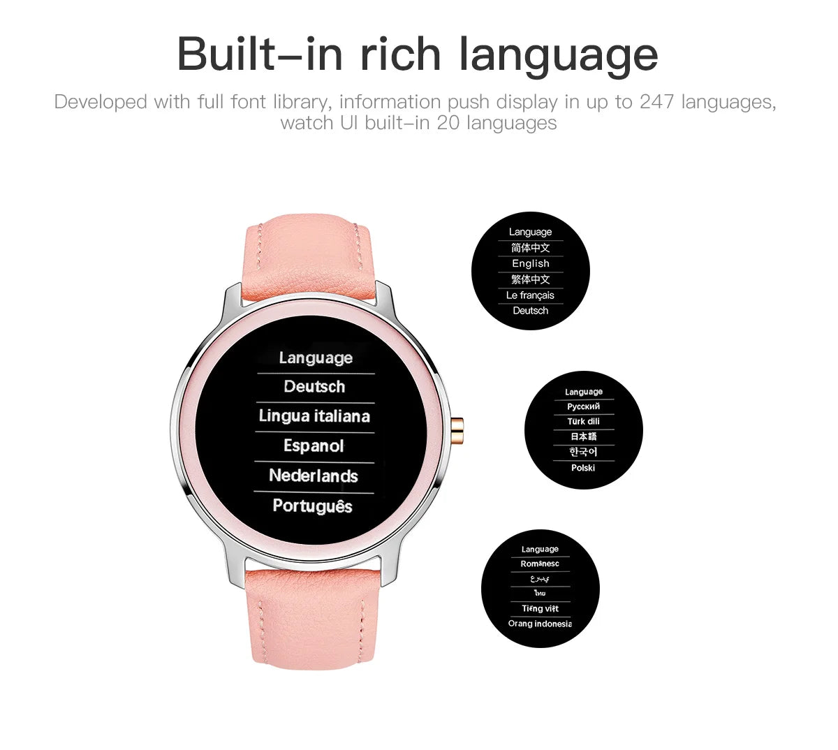 1.69 Inch Smart Watch, Multiple Function, Heart Rate Monitor, Fitness Bracelet, Smart Notification, IP67 Waterproof Smartwatch