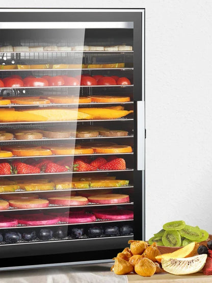 Dried Fruit Machine Solute Beans Fruit Dryer Food Commercial Pet Snacks Jerky Meat Household Food Air Dryer Home Appliance
