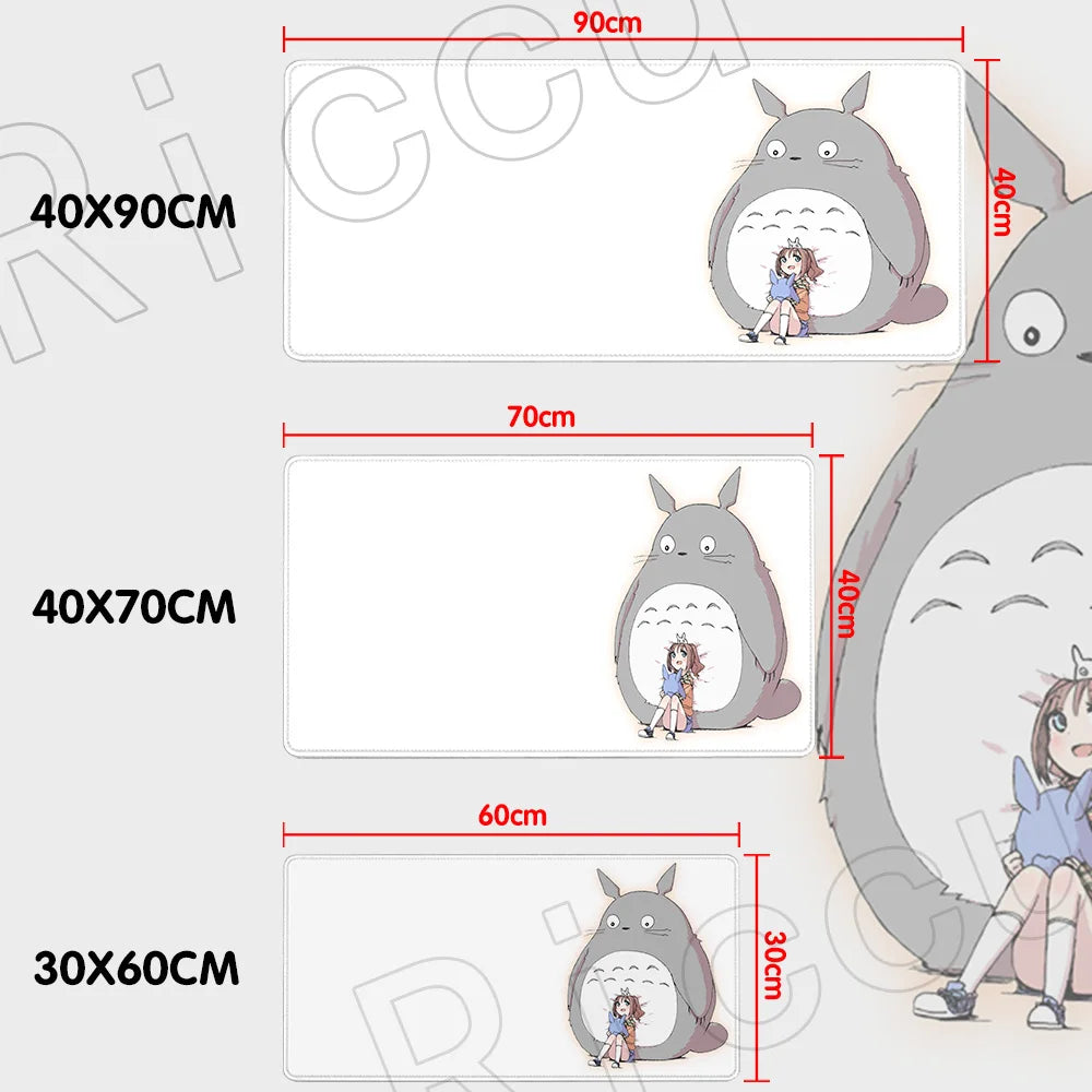 HD Xxl Office Computer PC Accessories 400X900mm Table Mat Gaming Kawaii Cat Mouse pad chinchilla Gamer Large Dragon Desk mat
