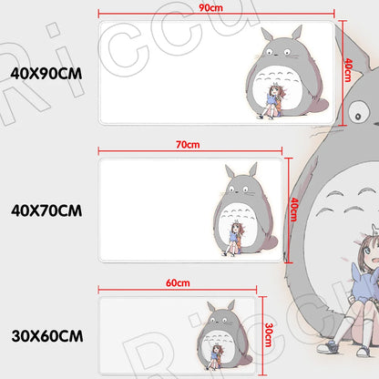 HD Xxl Office Computer PC Accessories 400X900mm Table Mat Gaming Kawaii Cat Mouse pad chinchilla Gamer Large Dragon Desk mat