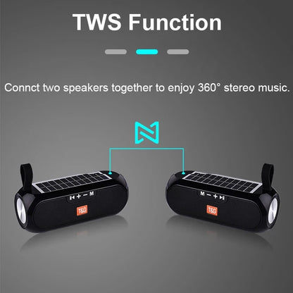 Solar Radio FM Radios MP3 Outdoor Portable Wireless Bluetooth V4.2 Speaker Music Sound Box Subwoofer Bass Aux Hifi Stereo Mp3