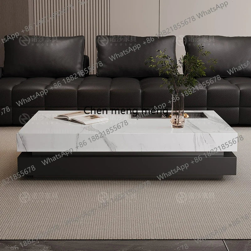 A55 Moving Luxury Coffee Table Bedroom Modern Living Room Decoration Moving Side Table Writing Couchtisch Chinese Style Furnitur