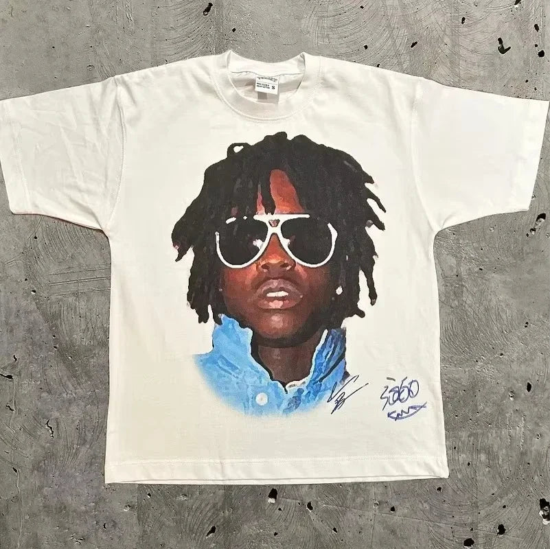 2025 Women Vintage Top Hip Hop Streetwear Tshirt Short Sleeve Casual Clothing Summer Fashion Trendy Nostalgic Retro Tee