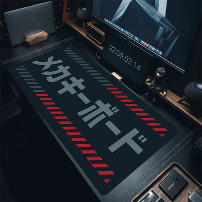 Japanese メカキ-ボ-ド Mechanical Keyboard office deskpad soft mulit-size Non-slip HD print table mat  biurko amiable rubber Mousepad