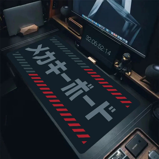 Japanese メカキ-ボ-ド Mechanical Keyboard office deskpad soft mulit-size Non-slip HD print table mat  biurko amiable rubber Mousepad