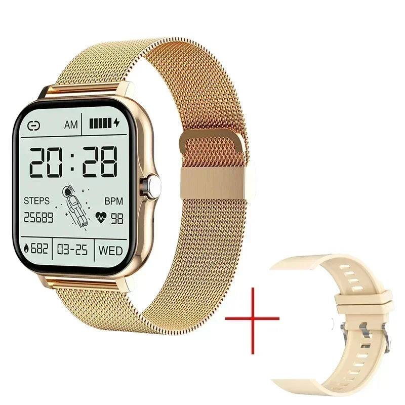 Smart Watch for Women Men Wristwatch Bluetooth Connected Phone Player Music Fitness Sport Bracelet Sleep Monitor Digital Watches