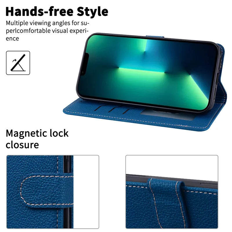 Magic8 Lite Case For Honor Magic 8 Lite Case Wallet Leather Flip Cover For Honor Magic8 Lite Case Book Cell Phone Cover Fundas