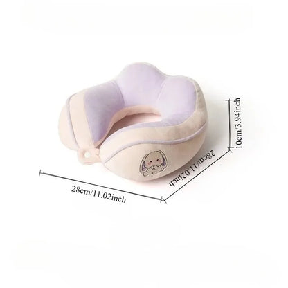 U Shaped Pillow Office Nap Neck Pillow Cartoon Airplane Pillow Travel Portable Neck Pillow Hump Neck Pillow