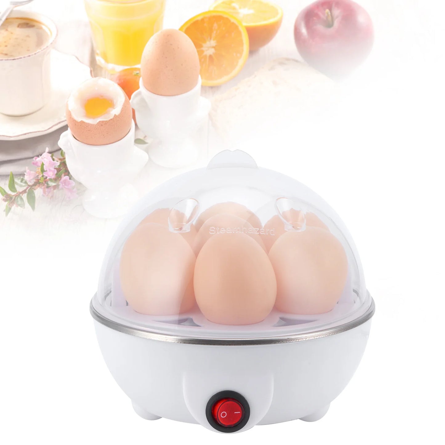Egg Boiler Electric Egg Boiler Electric Eggs Boiler Multifunctional Mini Eggs Cooker  Poacher for Kitchen Use Egg Poacher