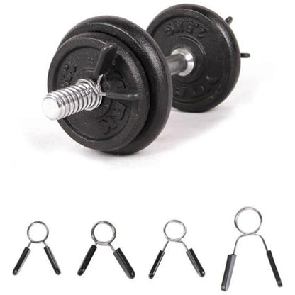 1pc 25/28/30 mm Barbell Clamp Spring Collar Clips Gym Weight Dumbbell Lock Standard Lifting Kit Barbell Lock