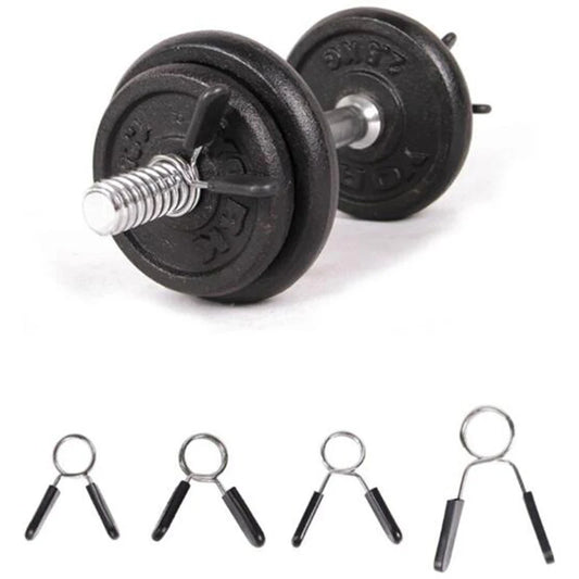 1pc 25/28/30 mm Barbell Clamp Spring Collar Clips Gym Weight Dumbbell Lock Standard Lifting Kit Barbell Lock