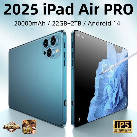 2025 Latest Global First Tablet iPad Air Pro Android 14 планшет Snapdragon 8Gen2 11inch WiFi 5G Android tablet 태블릿 pc