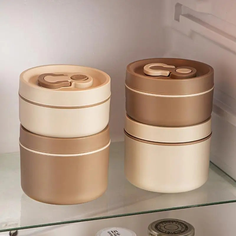 350ml/650ml Food Thermal Jar Insulated Soup Cup Thermos Containers Stainless Steel Lunch Box Thermo Keep Hot for School Children