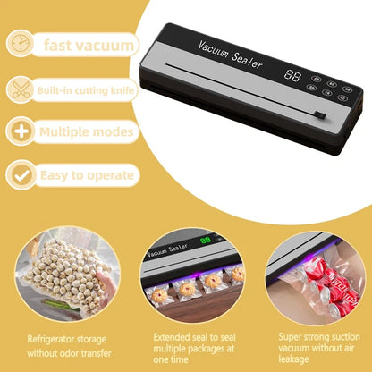 Food Vacuum Sealer is A Kitchen Appliance That Can Be Used to Seal And Store Food for Long-Lasting Freshness And Mold Prevention