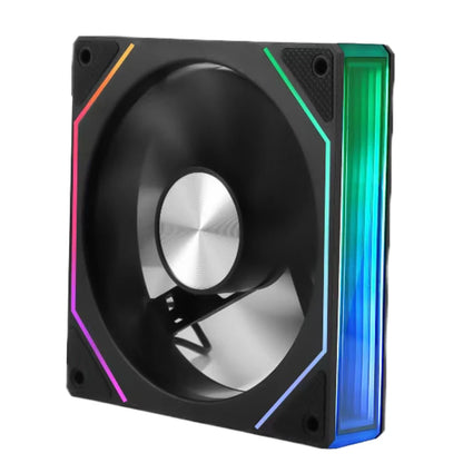 OEM PRISM 7 PRO Computer Chassis Fan 120mm 5V 3PIN ARGB 4 Pin PWM Quiet Cooling Fan 12V Large Air Volume 45.2CFM/600-1500RPM