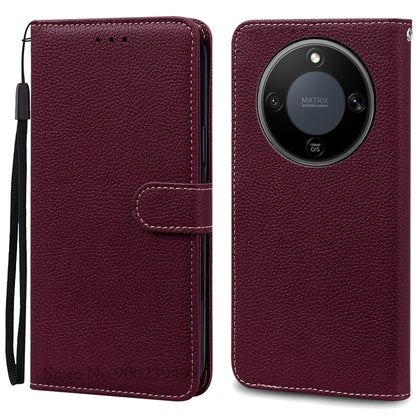 Magic8 Lite Case For Honor Magic 8 Lite Case Wallet Leather Flip Cover For Honor Magic8 Lite Case Book Cell Phone Cover Fundas