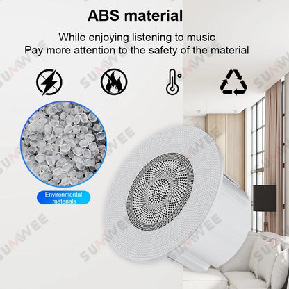 3 Inch Passive ceiling speakers 4 Ohm home Theater Background Music Stereo sound Embedded Audio system For Kitchen Living Room