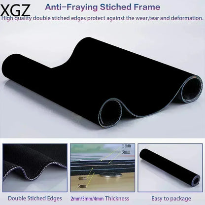 DIY custom image gaming mouse pad, large desk pad 90X40cm high-definition personalized anti slip washable home and office