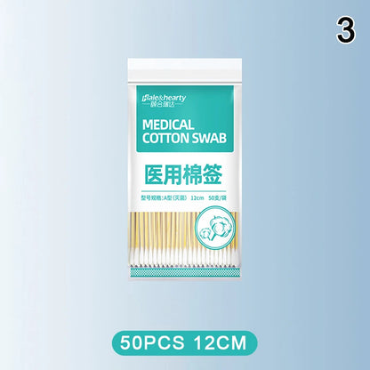 15-100pcs Women Beauty Makeup Cotton Swab Cotton Buds Make Up Wood Sticks Nose Ears Cleaning Cosmetics Health Care