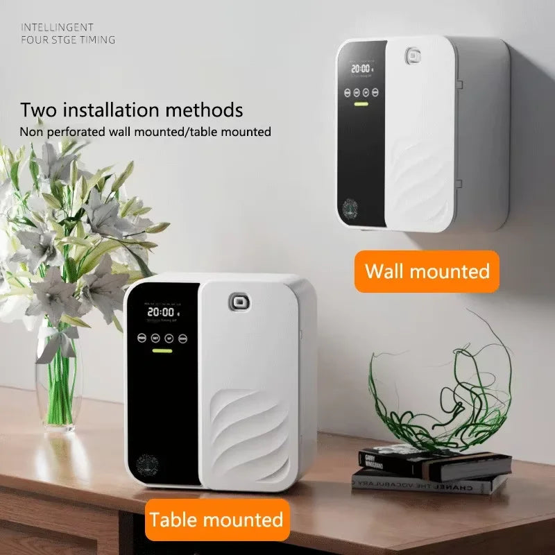 Hotel Aroma Diffuser Machine Wall Mounted Room Fragrance Diffuser Bluetooth Electric Smell Distributor Electric Smell for Home
