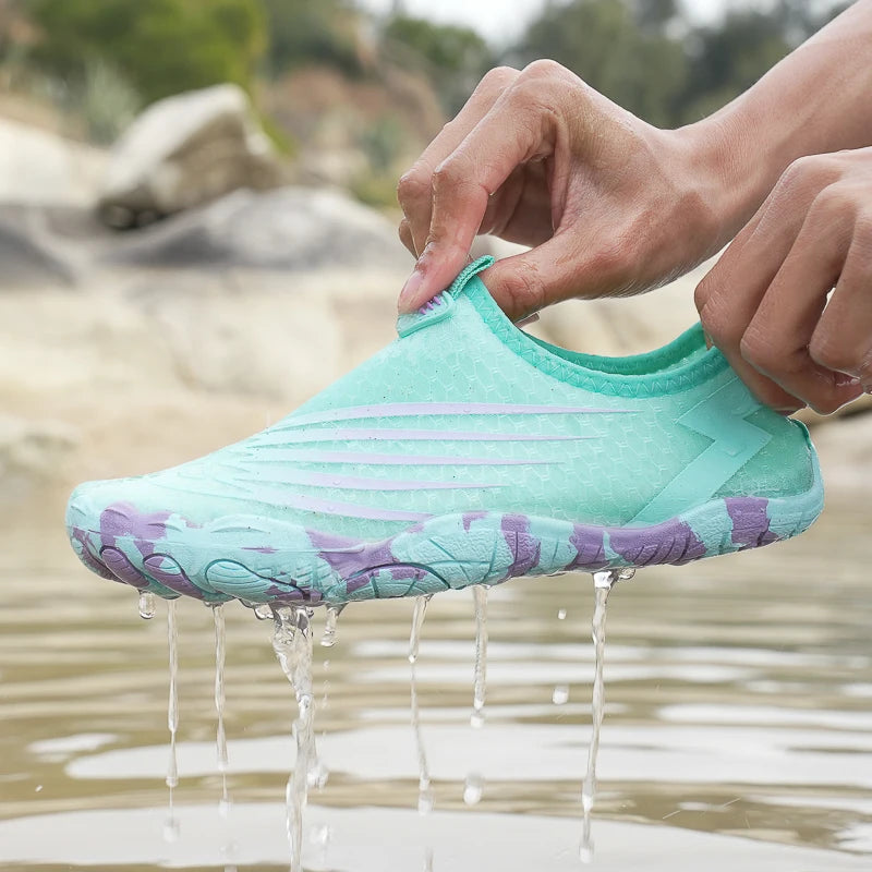 Unisex Shoes Swimming Water Yog Women Men Barefoot Outdoor Beach Sandals Upstream Aqua Shoes Nonslip River Sea Diving Sneakers