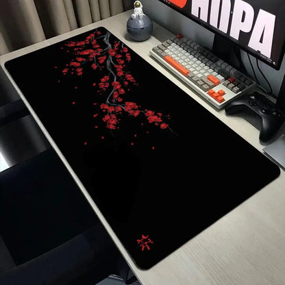 Cherry Blossom scenery mouse pad game washable rubber plus long table mat non-slip home office decorative computer accessories
