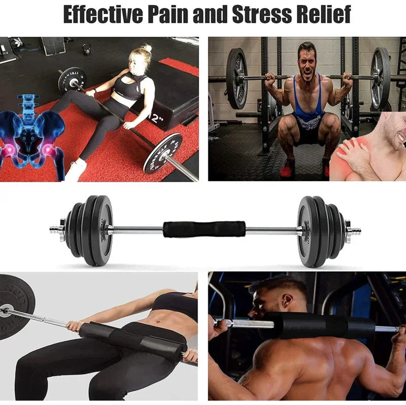 Thickened Non-slip Gym Fitness Weightlifting Squat Dumbbel Neck Support Protection Pad Strength Workout Barbell Shoulder Pads