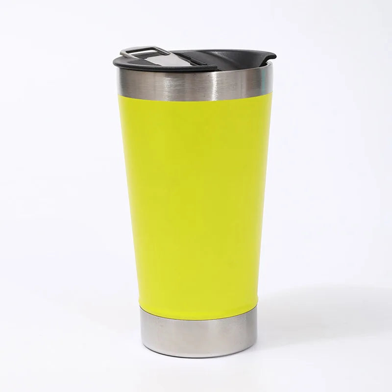 20oz Creative Stainless Steel Beer Cup with Bottle Opener Similar Tumbler Thermos water Bottle Opener mug thermal termos for tea