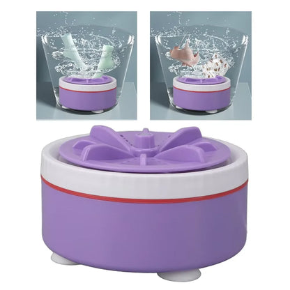 Portable USB Mini Washer - Turbo High-Power for Underwear/Socks, Space-Saving Travel/Business Use