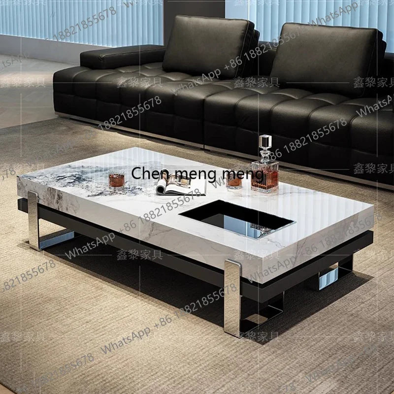 A50 Luxury Designer Side Table Modern Bedroom Living Room Kitchen Organizer Moving Coffee Table Writing Couchtisch Home Furnitur