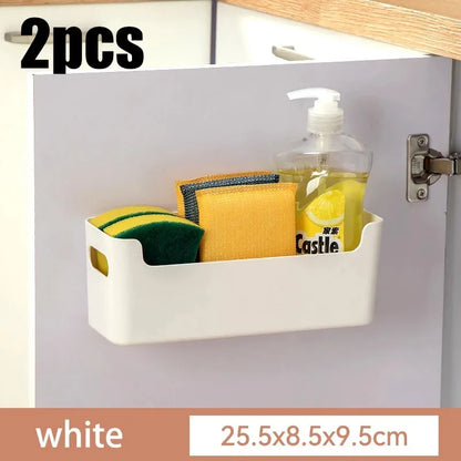 Kitchen cabinets are classified and organized into storage boxes for dishes seasoning bottles drawers and storage boxes