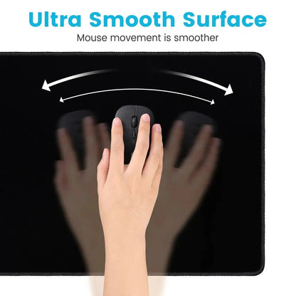 Black Mausepad Art Table Mouse Gamer Accessories Pad on The Table Laptop Anime Mouse Mats Kawaii Gaming Laptop Office Desk Mat