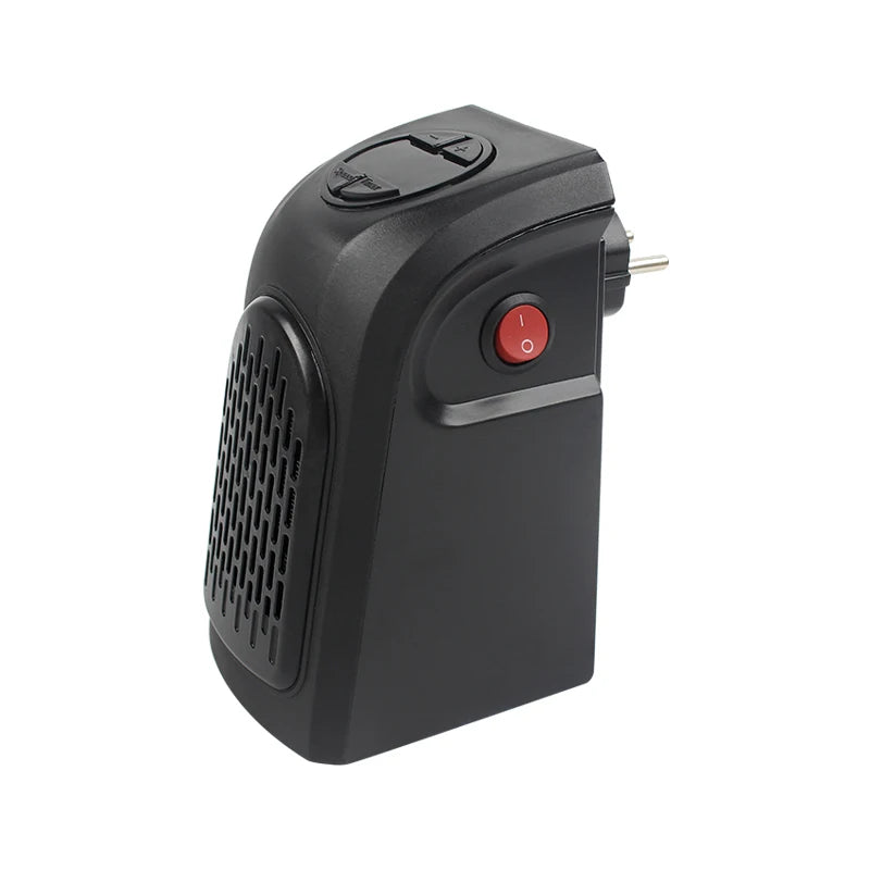 Portable Electric Heater, Wall Plug-In Room Heater, Mini Radiator Fan Warmer, Ideal Heating Appliance for Home