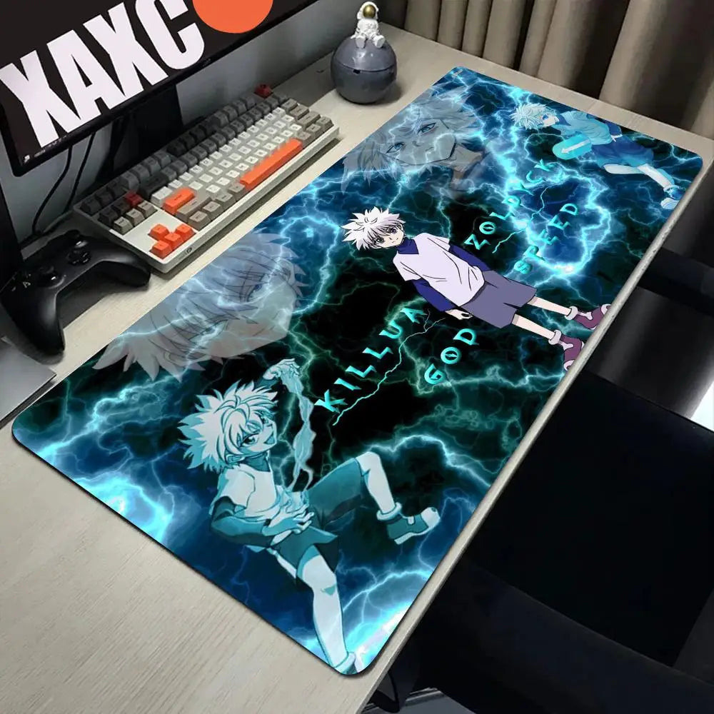 Mouse Pad Gamer Home New HD XXL MousePads Desk Mats Hunter x Hunter Natural Rubber Anti-slip Office Carpet Gamer Mice Pad