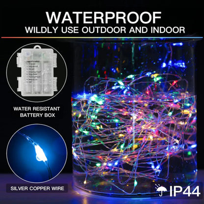 Led String Light Christmas Fairy Light USB Battery Remote Garland Copper Wire LED Lamp for Wedding Party Decoration 10M 20M