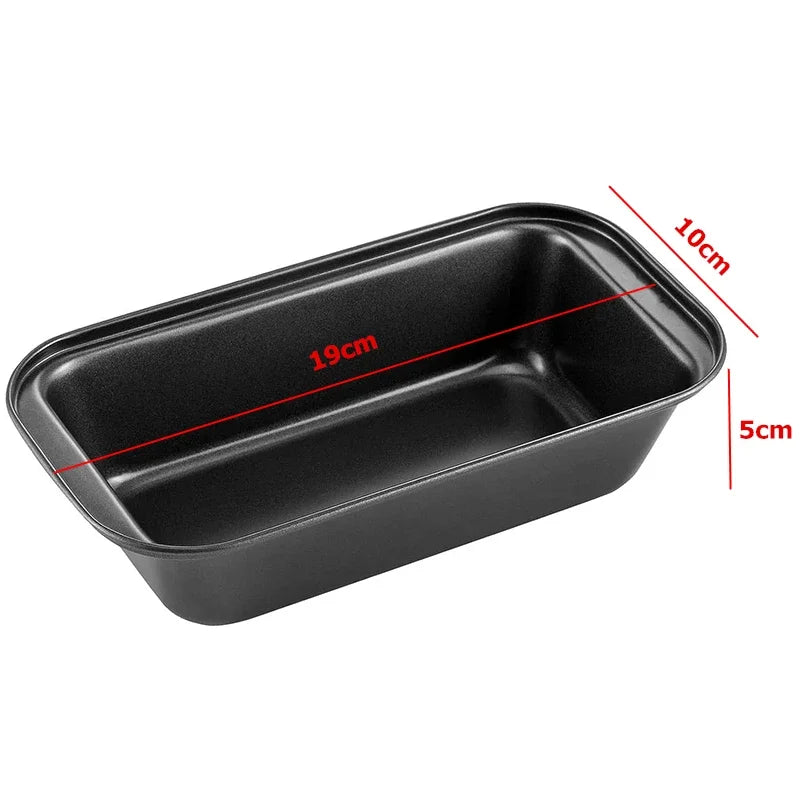 Nonstick Baking Bread Loaf Pan Carbon Steel Toast Bread Pan Tin Kitchen Rectangle Bakeware for Brownies Meatloaf Kitchen Tools