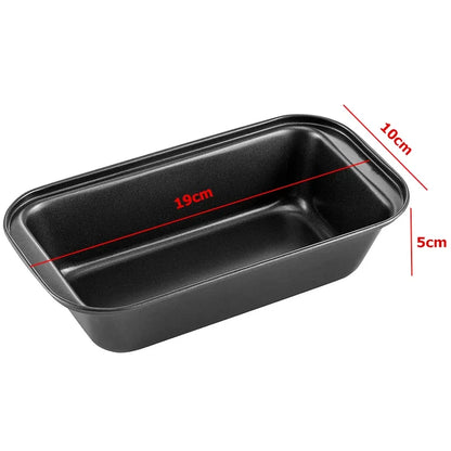 Nonstick Baking Bread Loaf Pan Carbon Steel Toast Bread Pan Tin Kitchen Rectangle Bakeware for Brownies Meatloaf Kitchen Tools