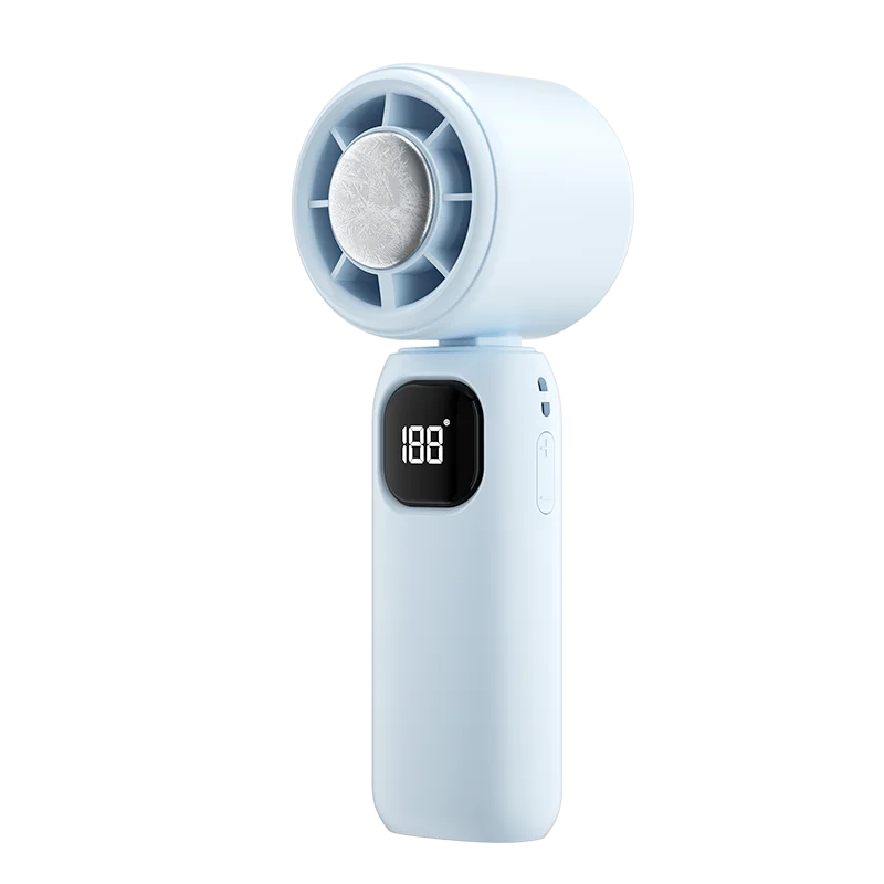 Xiaomini Fan Home Appliance Portable Mini Rechargeable Cooling Handheld Mute Electric Fan Desktop Dual-Purpose Foldable For Camp