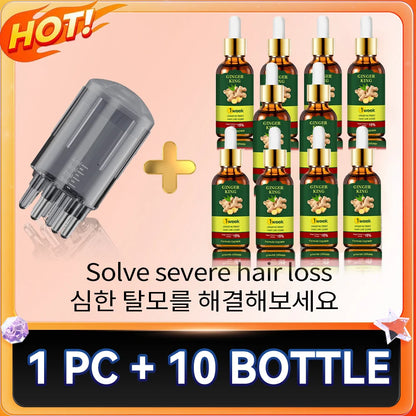 98% of buyers buy again, have more and more hair, say goodbye to baldness, thick hair,Hot selling product