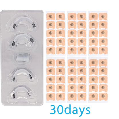 15/30Pairs Magnetic Nasal Breathing Dilators Kits Sport Nasal Dilator Boost Oxygen Intake,Breathing Refill Nose Clip