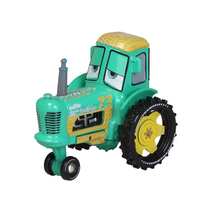 Disney Pixar Cars 2 3 Toys Lightning McQueen Truck Uncle Mack 1:55 Diecast Mater Piston Cup Fritter Frank Model Child Kids Gifts