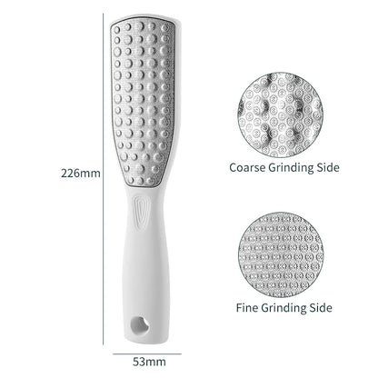 Double Side Foot Rasp Hard Dead Skin File Calluses Remover Foot Care Pedicure Grinding Tools Stainless Steel Beauty Tools