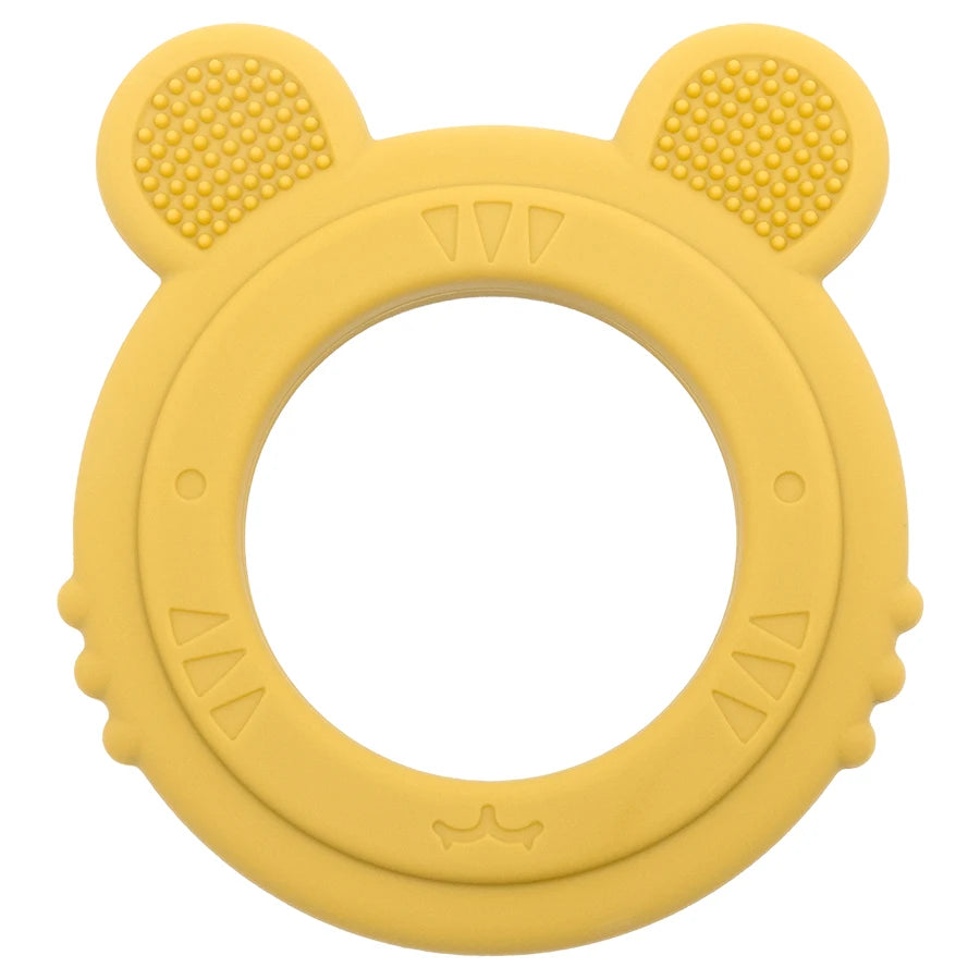 1 PCS Cartoon Animal Teether Baby Toy Kids Teething Toy Soothing Biting Le Teething Stick Baby Molar Chewing Accessories
