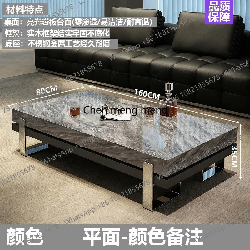 A50 Luxury Designer Side Table Modern Bedroom Living Room Kitchen Organizer Moving Coffee Table Writing Couchtisch Home Furnitur
