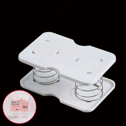 1/2pcs Tissue Box Tissue Dispenser Spring Automatic Lift Spring Loaded Tissue Box Office Home Kitchen Toilet Bracket Organizer