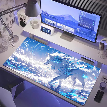 XXL Mouse Pad Gamer New HD Home Large Desk Mats MousePads Mouse Mat kawaii Fox Laptop Office Gamer Anti-slip Mice Pad Table Mat